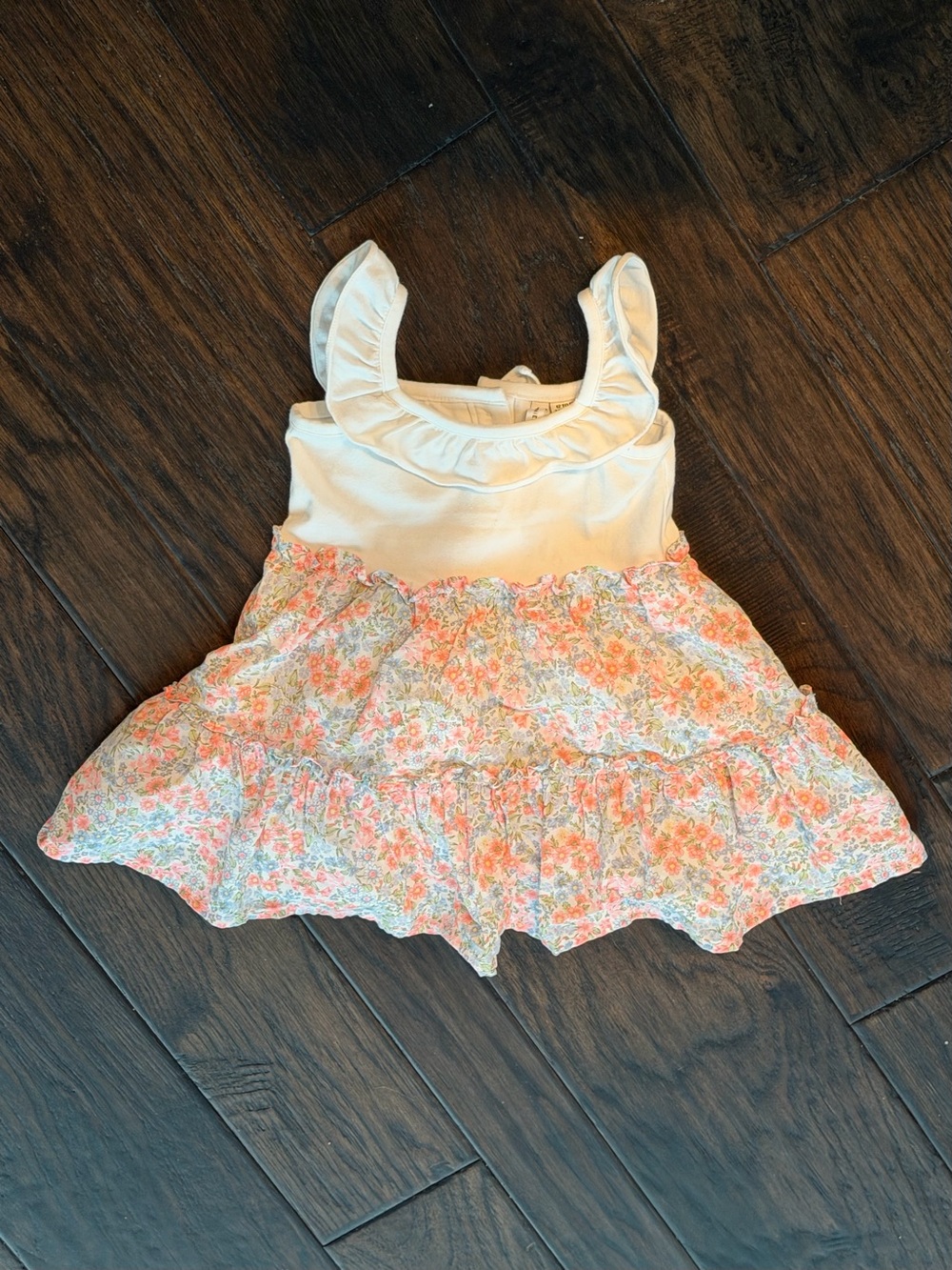Janie and Jack floral ruffle dress